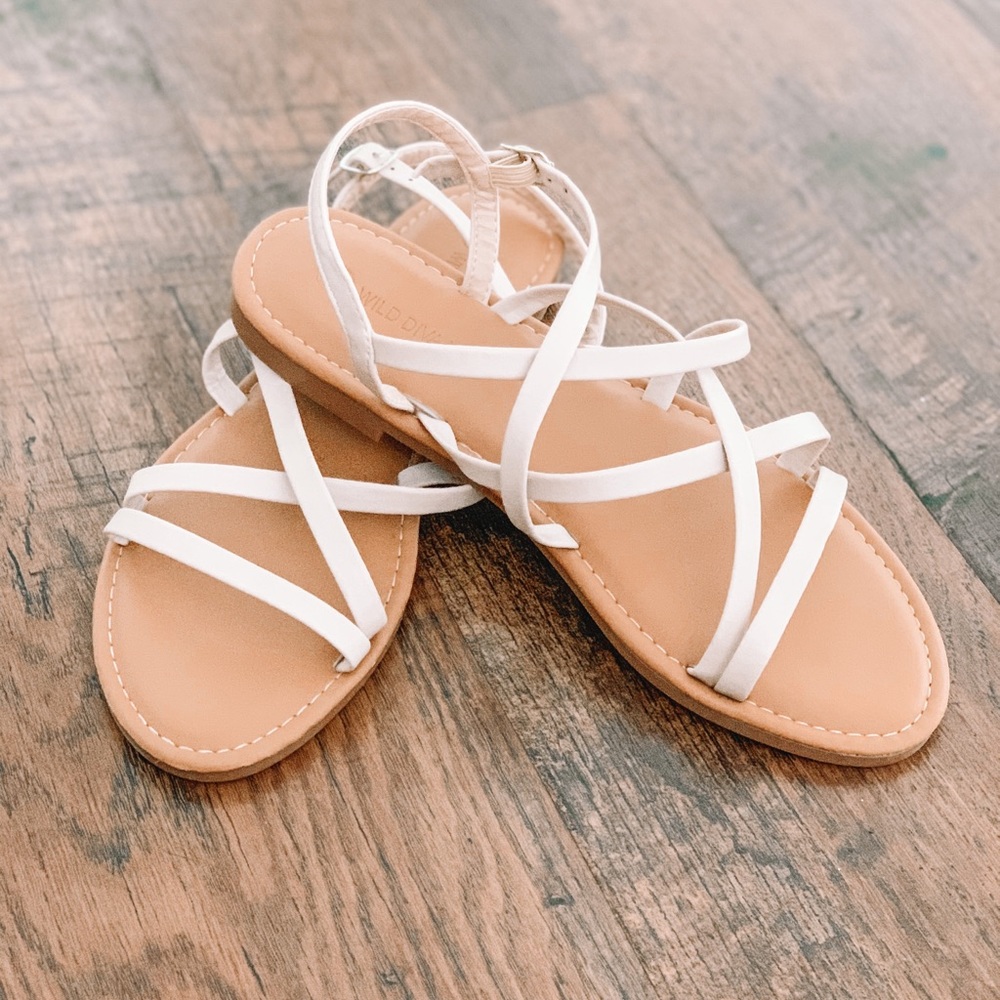 Strapped sandals